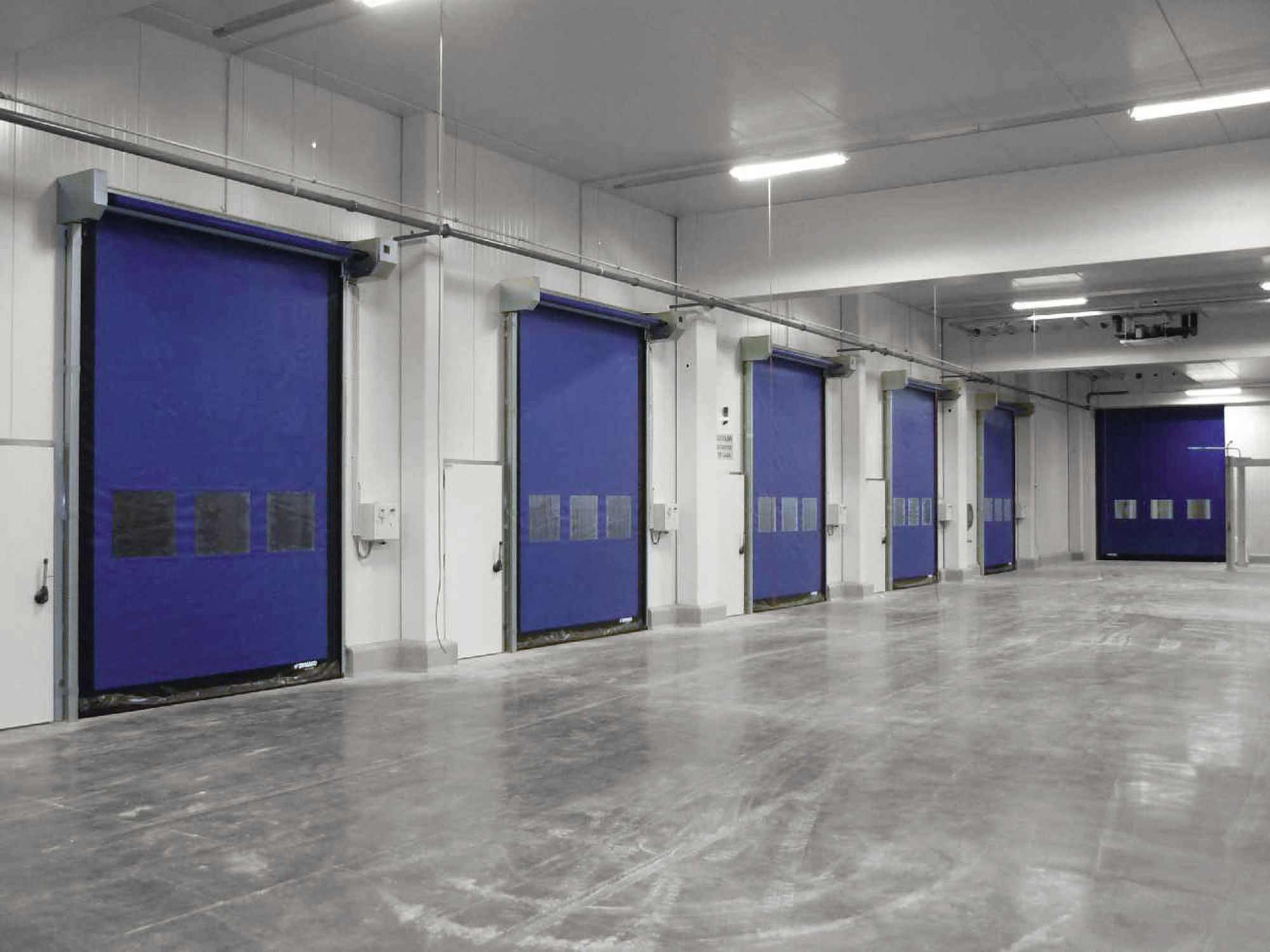 快速卷簾門的結構